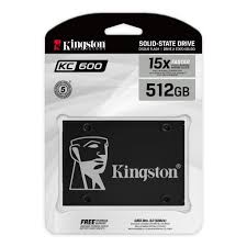 KINGSTON 512G SSD KC600 SATA 3 2.5IN
